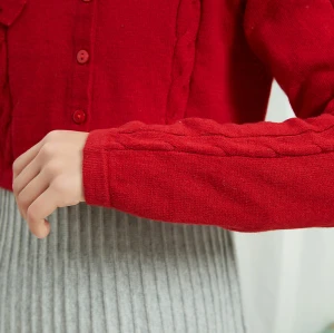 Wholesale  Girls cardigan sweater, moderate thickness.Also suitable for party, holiday, church, daily wear.