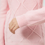 Kids Girl Cable Knit Pullover Sweater Cotton Wool Warm Sweatshirt From China