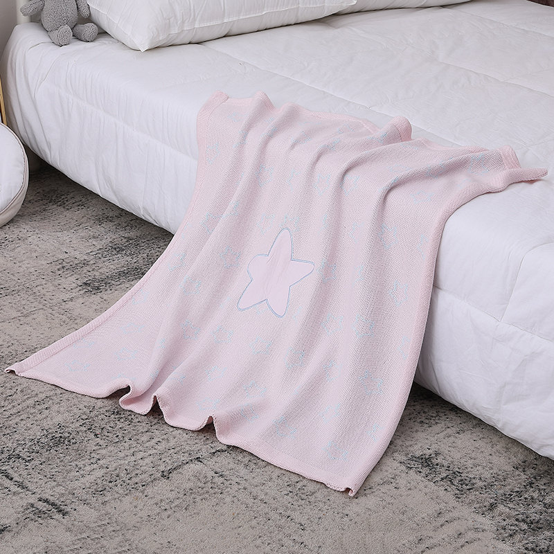 Wholesale Knitted Baby Blanket wool cotton Swaddle Wrap Warm Stroller Blankets