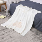 Wholesale C children's Knitting Applique Blanket Embroidery From China