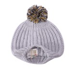 Wholesale Toddler Kids Winter Beanie Knit Hat With Pom Pom For Baby Girls Boys From Chinese Factory