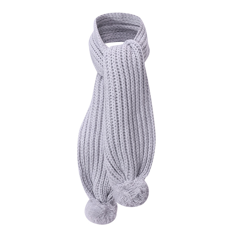 Wholesale Knitted Baby Girl Cashmere Wool Scarf From Chinese Factory