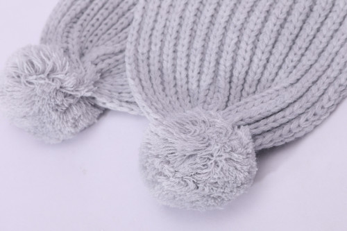 Wholesale Knitted Baby Girl Cashmere Wool Scarf From Chinese Factory