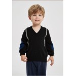 Wholesale Boy's High Quality V-Neck 100%Cashmere Pullover Sweater In Cheap Price By Chinese Vendor