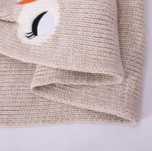 Wholesale OEM Baby Girl's  Soft & Warm Cashmere Scarf  For Winter