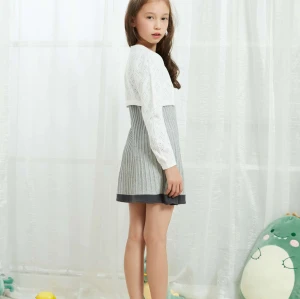 Wholesale Girls' Long Sleeve Button Closure Bolero Cardigan Shrug From Chinese Vendor