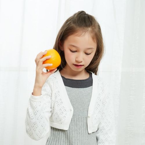 Wholesale Girls' Long Sleeve Button Closure Bolero Cardigan Shrug From Chinese Vendor