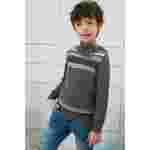 Wholesale Kids Boys 100% Cashmere Pullover Sweater with Buttons From Chinese Factory