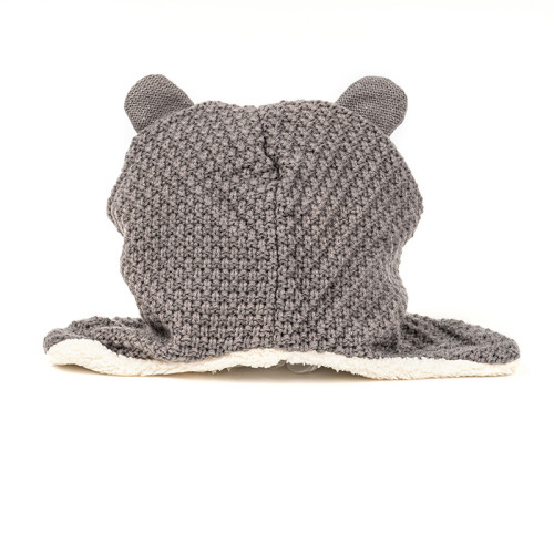 Wholesale Toddler Kids Infant Winter Hat,Wholesale Earflap Knit Warm Cap Fleece Lined Beanie For Baby Boys