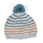 Wholesale Kids Boy Beanie Stripes Hat Toddler Soft Knit Hat Infant Cotton Caps From Chinese Factory