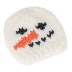 Wholesale Newborn Hat Baby Girl Bow Hats, Winter Warm Knitted Baby Hat For Girls