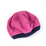 Wholesale Knit Newborn Girl Beret Hat Autumn Cute Bow Beanie Cotton Lined Hat