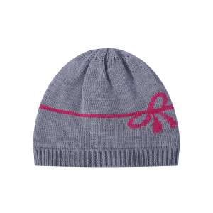 Chapeau de bébé tricoté en laine d'hiver en gros Camiz.kids avec bonnet classique pour filles