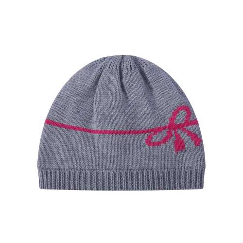 Wholesale Camiz.kids Winter Wool Knitted Baby Hat With Cute Bow Classic Girls Beanie