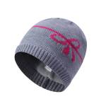 Chapeau de bébé tricoté en laine d'hiver en gros Camiz.kids avec bonnet classique pour filles
