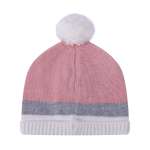 Großhandel Camiz.kids Mädchen Beanie Cashmere Blend Soft Top mit süßem Bommel-Design