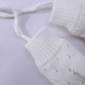 Wholesale Camiz.kids Baby Girls's Mittan Cashmere Blend Soft With Holes