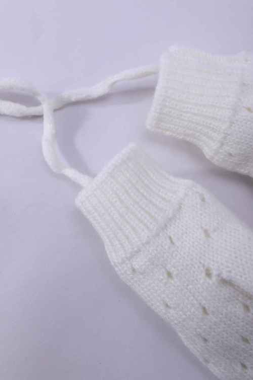 Wholesale Camiz.kids Baby Girls's Mittan Cashmere Blend Soft With Holes