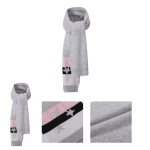 Wholesale Baby Winter Knitted Scarf Cozy Toddler Boys Neck Warmer Fleece Lining Loop Scarves Unisex