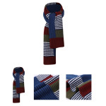 Wholesale Soft & Warm Tartan Plaid Checked Cashmere Feel Winter Knitted Kids Scarf