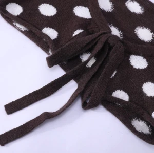 Wholesale Kids Girls Classic Cashmere Knit Wrap Top Long Sleeve Cardigan Sweater