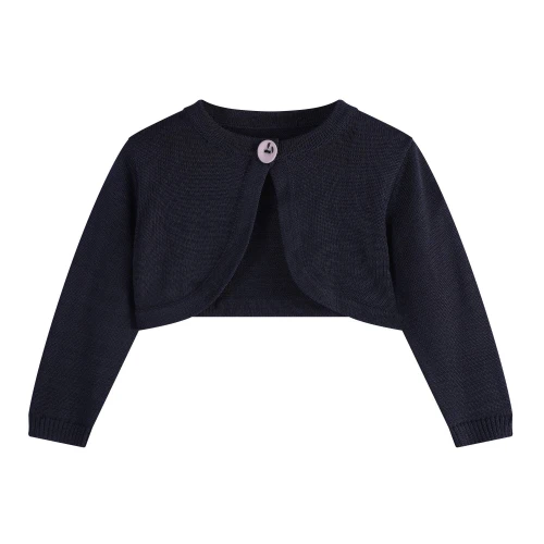 Wholesale  Girls Knit Long Sleeve Open Front Bolero Shrugs for 3-24 Month