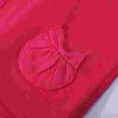 Wholesale  Kids Girl Crewneck Knitwear Sweater Dress With Back Botton  Fall Winter Outfits