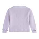 Wholesale  Girls Cardigan Sweaters Embroidered Knitted Outwear For 3-24 Month