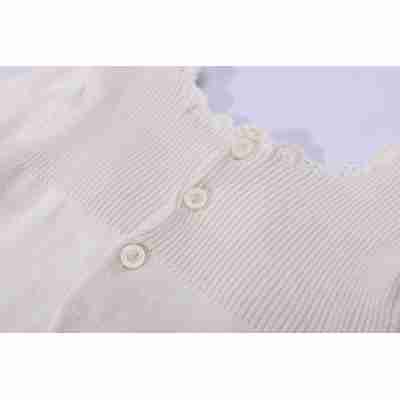 Wholesale  Girls Crew Neck Sweater Long Sleeve Cute Spring Pullover Cashmere Sweater From China