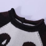 Wholesale girls's Pullover Sweaters Cashmere Blend Soft Tops with panda