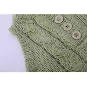 Wholesale Baby Girl Boy Knit Sweater V-Neck Vest Cute Baby Outfits Clothing for Toddler