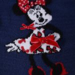 Wholesale Girls's Pullover Sweaters Cashmere Blend Soft Tops with Mickey Mouse