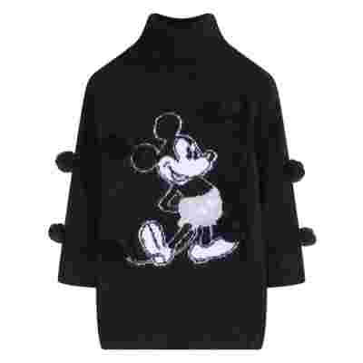 Wholesale  Camiz.kids girls's Pullover Sweater Cashmere Blend Soft Top with Mickey Mouse