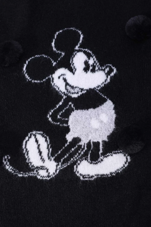Wholesale  Camiz.kids girls's Pullover Sweater Cashmere Blend Soft Top with Mickey Mouse