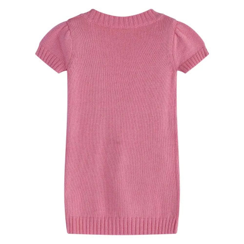 Wholesale  Camiz.kids Girls's Pullover Sweaters Cashmere Blend Soft Tops With Short Sleeve