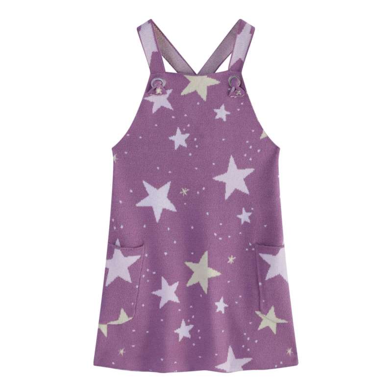 Wholesale Camiz.kids Girls's Cashmere Blend Soft Top With Star Pattern China Supplier