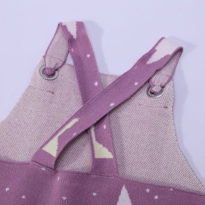 Wholesale Camiz.kids Girls's Cashmere Blend Jacquard Dress From Chinese Supplier