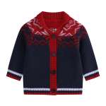 Wholesale Toddler Unisex Baby Button Coat Cardigan Sweater China Factory