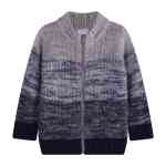 Wholesale Boy Cardigan Full Zipper Knit Jacket Sweater China Manufacturer