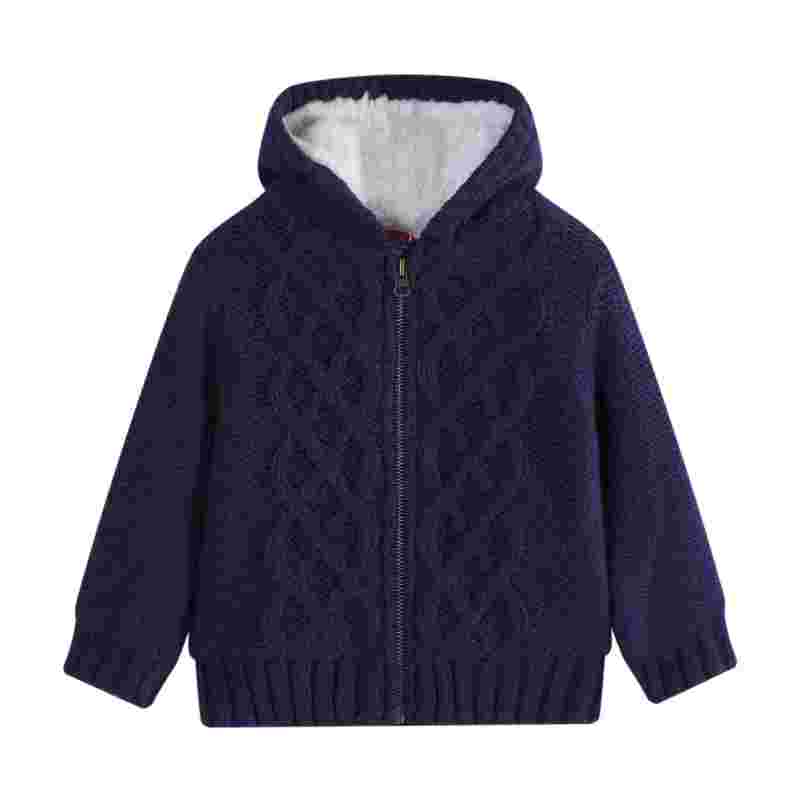 Wholesale Baby Boys Girls Sweaters Toddler Cardigan Warm Outerwear Winter Coat