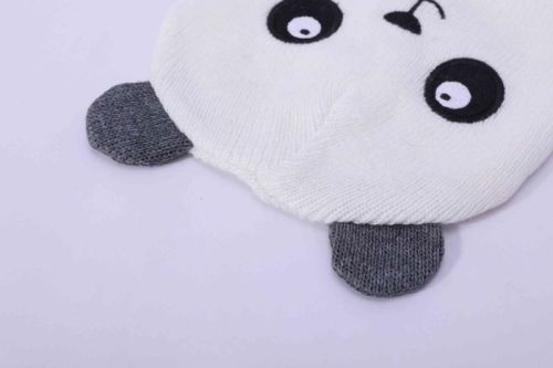 Großhandel Camiz.kids Wollmütze mit Panda-Muster China Lieferant