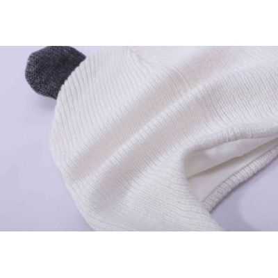 Wholesale Camiz.kids Wool Beanie With Panda Pattern China Supplier