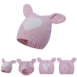 Vente en gros Camiz.kids Newborn Cap Cashmere Blend Soft Tops avec de jolies oreilles