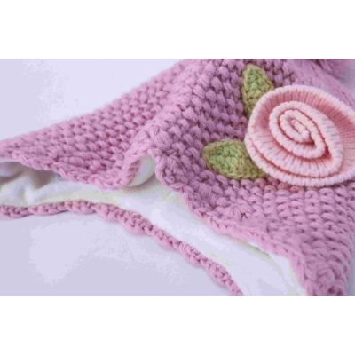 Wholesale Camiz.kids Baby Girls's Bbeanie Cashmere Blend Soft With Emb
