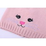 Camiz.kids Chapeaux de bonnet tricotés pour bébé personnalisés en gros, chapeau d'oreille pour enfants en laine chaude