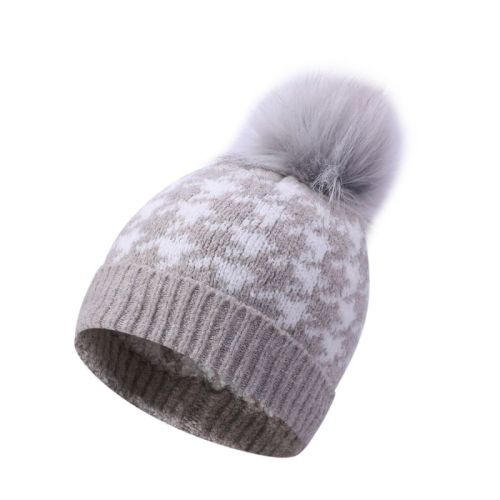 Wholesale Wool Cashmere Girl Beanie With Pom China Vendor