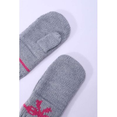 Wholesale Camiz.kids Girls's mitten Cashmere Blend Soft Gloves With Jacquard