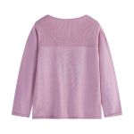 Wholesale  Camiz.kids Girls's Sweaters Cashmere Blend Soft Tops with Emb