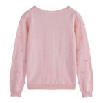 Wholesale  Kids Girls's Cardigan Sweaters Wool Soft Tops With Emb