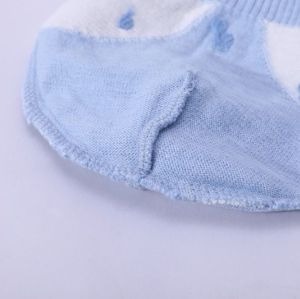 Berretto in cashmere neonato all'ingrosso con motivo volpe Cina fornitore